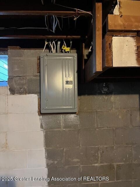 utilities with electric panel