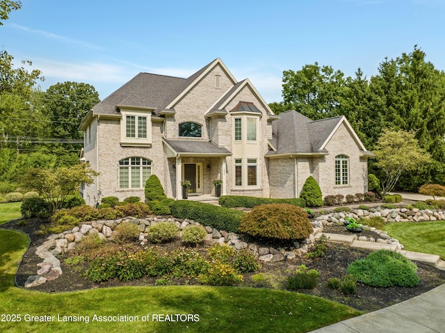 view of french country style house