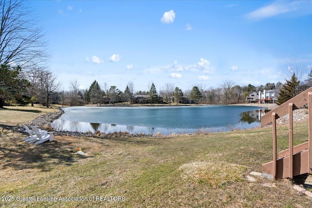 property view of water