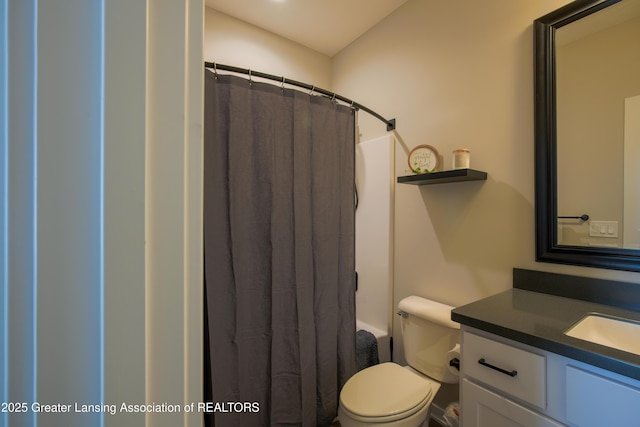 2860 Black Oak St, Webberville, MI 48892 - bathroom featuring toilet and vanity