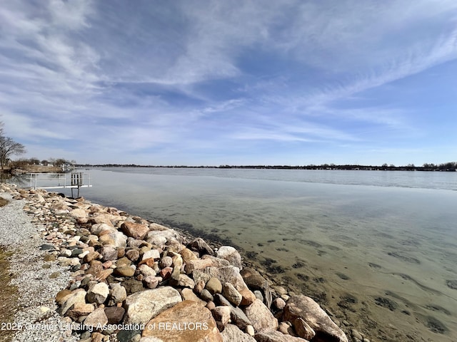 1793 N Shore Dr, Crystal, MI 48818 - water view
