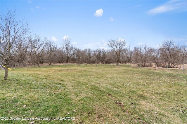 13305 Nelson, Bath, MI 48808 - view of yard with a rural view
