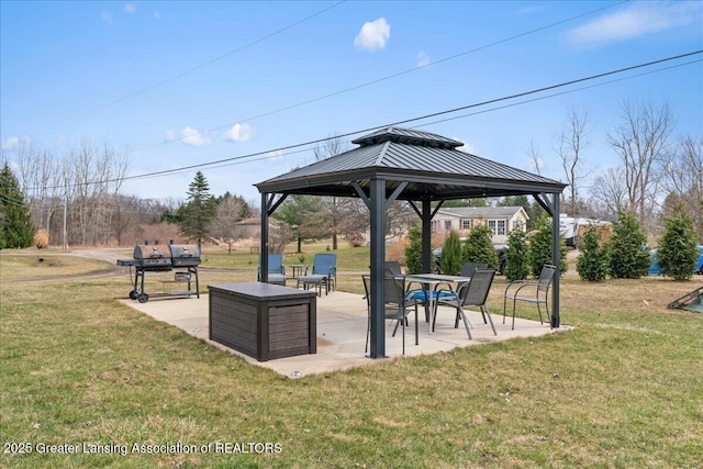 13305 Nelson, Bath, MI 48808 - exterior space with a gazebo