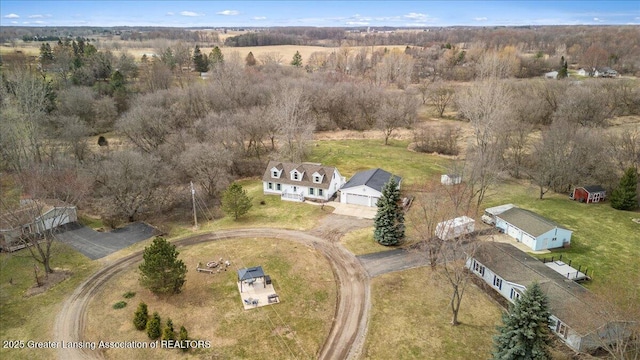 13305 Nelson, Bath, MI 48808 - bird's eye view with a rural view