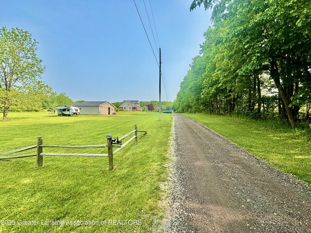 8464 W Howe Rd, Eagle, MI 48822 - view of dirt / gravel road