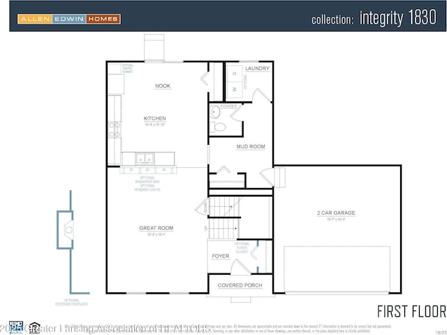 3012 Moccasin Dr, Dewitt, MI 48820 - plan