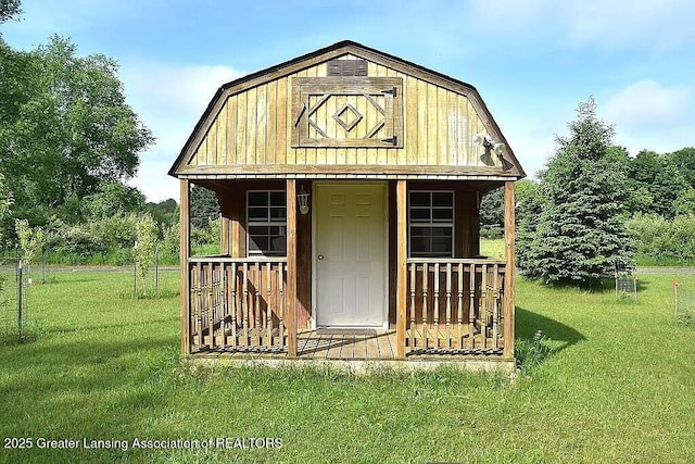 464 N Rolland Rd, Weidman, MI 48893 - view of outbuilding featuring an outdoor structure