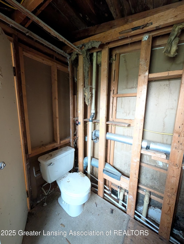 12302 Sandborn Rd, Portland, MI 48875 - bathroom featuring toilet