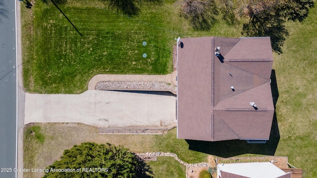 9605 Jason Rd, Laingsburg, MI 48848 - birds eye view of property