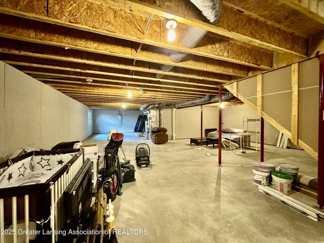 2632 Carnoustie Dr, Okemos, MI 48864 - view of unfinished below grade area