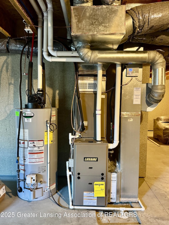 2632 Carnoustie Dr, Okemos, MI 48864 - utilities featuring gas water heater