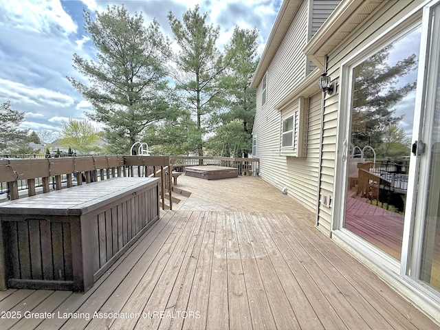 1970 Hollowbrook Dr, Holt, MI 48842 - view of deck