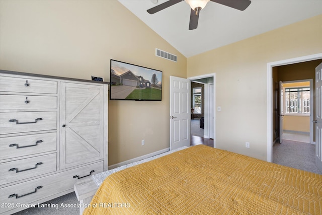14178 Mulholland Dr, Bath, MI 48808 - bedroom featuring baseboards, multiple windows, and visible vents