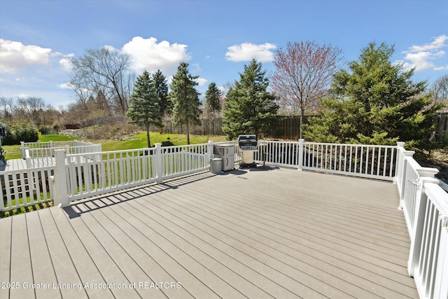 14178 Mulholland Dr, Bath, MI 48808 - view of wooden terrace