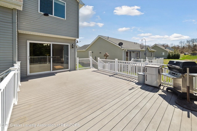 14178 Mulholland Dr, Bath, MI 48808 - deck featuring grilling area