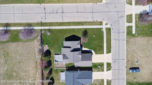 14178 Mulholland Dr, Bath, MI 48808 - birds eye view of property