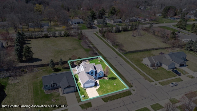 14178 Mulholland Dr, Bath, MI 48808 - drone / aerial view