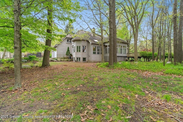4345 Courtside Dr, Williamston, MI 48895 - view of yard