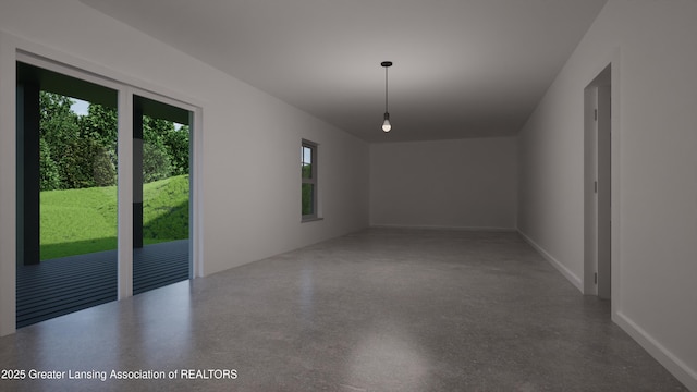 2188 Selah Way, Fennville, MI 49408 - empty room featuring speckled floor