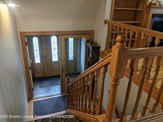 view of entrance foyer