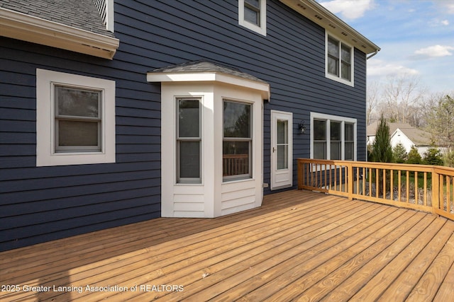 3430 Hawthorne Woods Pkwy, Dewitt, MI 48820 - view of deck