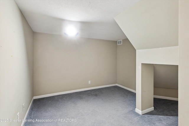 3430 Hawthorne Woods Pkwy, Dewitt, MI 48820 - additional living space with carpet floors, baseboards, and visible vents