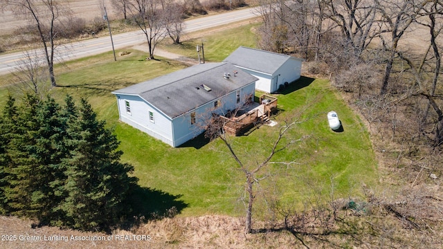 drone / aerial view