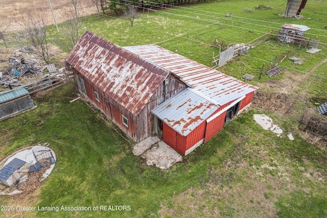 13577 Upton Rd, Bath, MI 48808 - aerial view of property and surrounding area