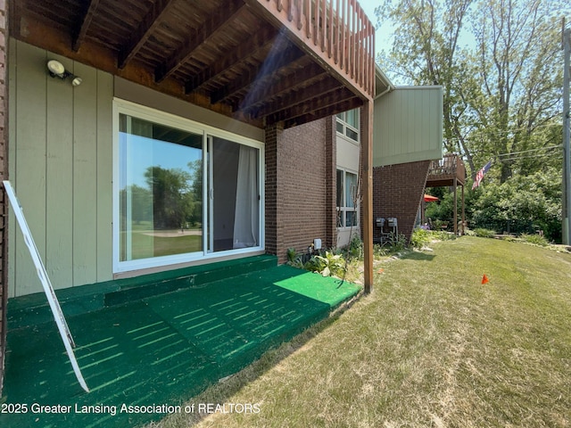 515 N Putnam St Unit B, Williamston, MI 48895 - view of green lawn