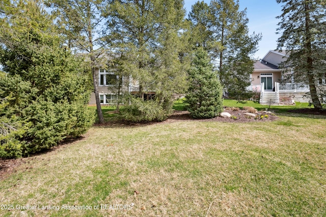 4163 Hamlet Cv, Bath, MI 48808 - view of yard