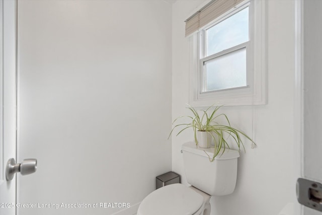 bathroom with toilet