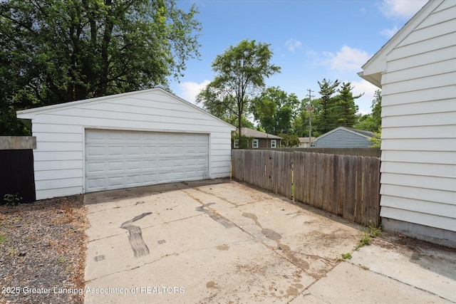 3427 W Jolly Rd, Lansing, MI 48911 - view of detached garage