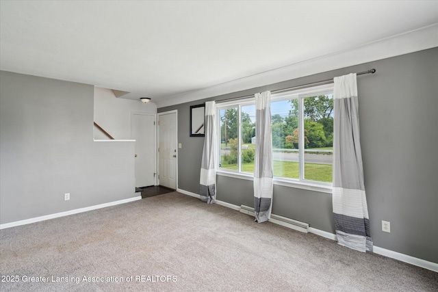 3427 W Jolly Rd, Lansing, MI 48911 - empty room featuring carpet and stairway