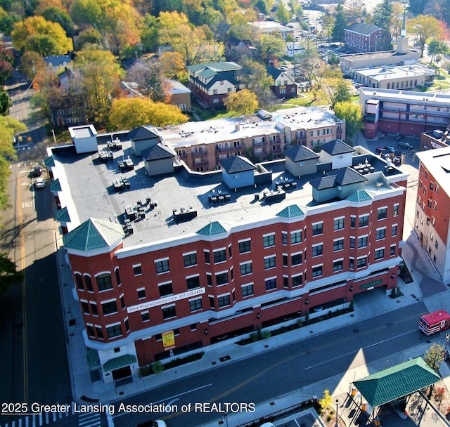 aerial view
