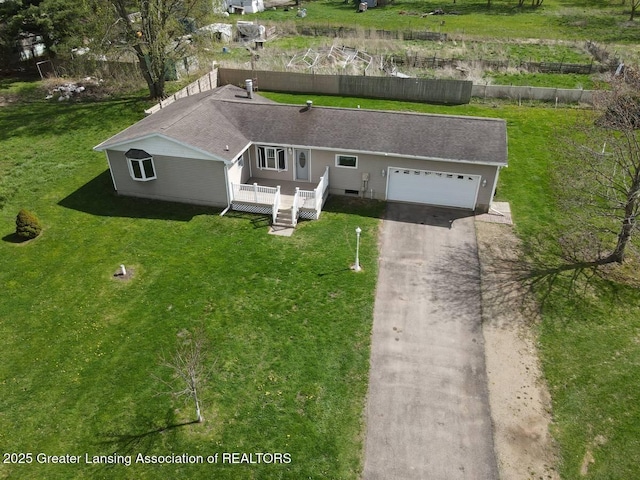 drone / aerial view