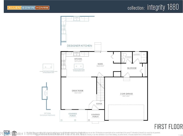 4493 Sunset Dr, Potterville, MI 48876 - floor plan