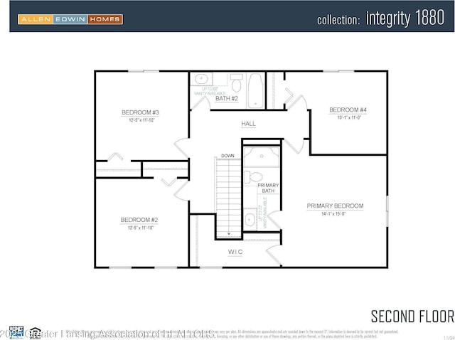 4493 Sunset Dr, Potterville, MI 48876 - view of layout