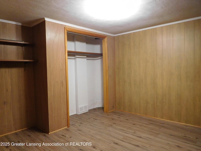 closet featuring visible vents