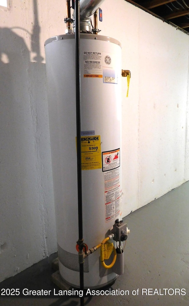 utilities featuring water heater