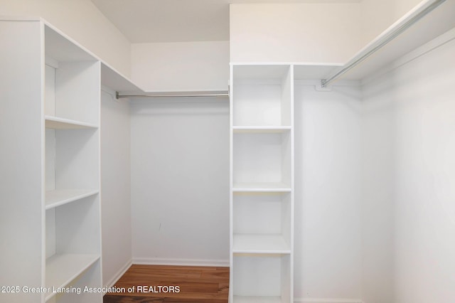 12714 Ospreys Way, Dewitt, MI 48820 - spacious closet featuring wood finished floors