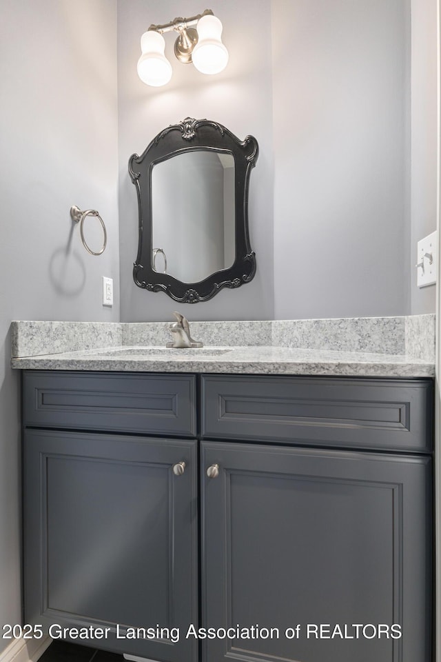 12714 Ospreys Way, Dewitt, MI 48820 - bathroom featuring vanity