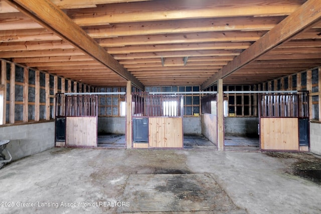 view of stable