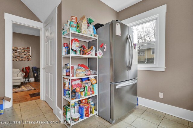 view of pantry