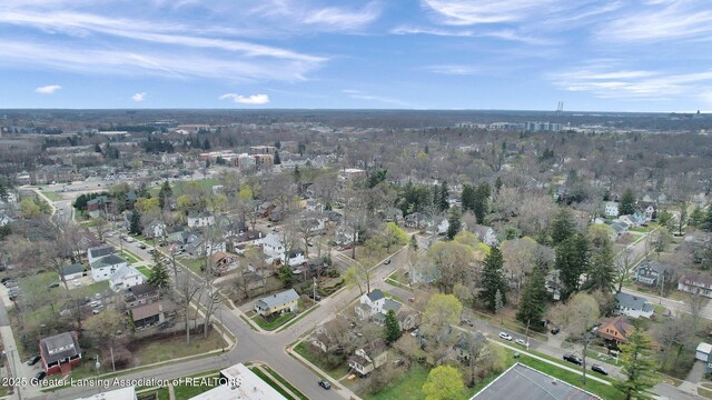drone / aerial view