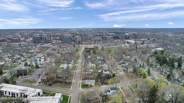 drone / aerial view