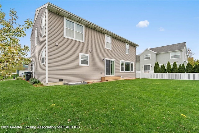 609 E Avocet Dr, East Lansing, MI 48823 - view of back of house
