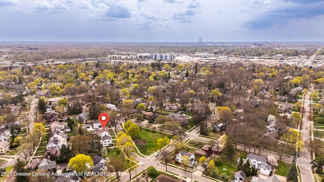 bird's eye view