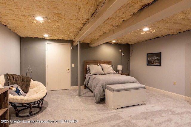 620 Ardson Rd, East Lansing, MI 48823 - carpeted bedroom with baseboards