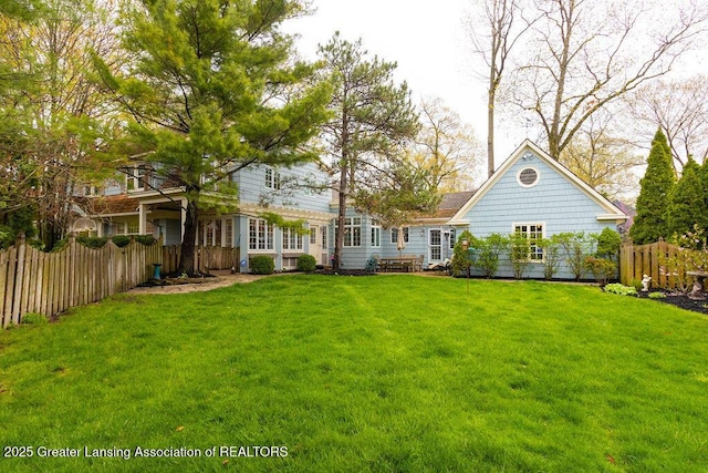 620 Ardson Rd, East Lansing, MI 48823 - view of rear view of house