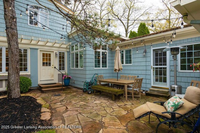 620 Ardson Rd, East Lansing, MI 48823 - view of patio with entry steps